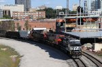 NS 4011 leads train 351 past the new Union Station